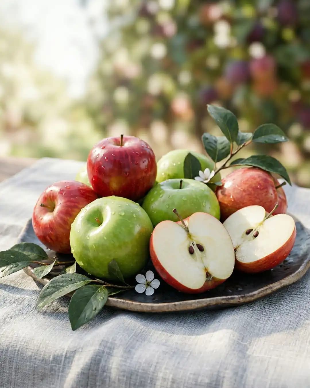 Apples, fresh fresh fruits