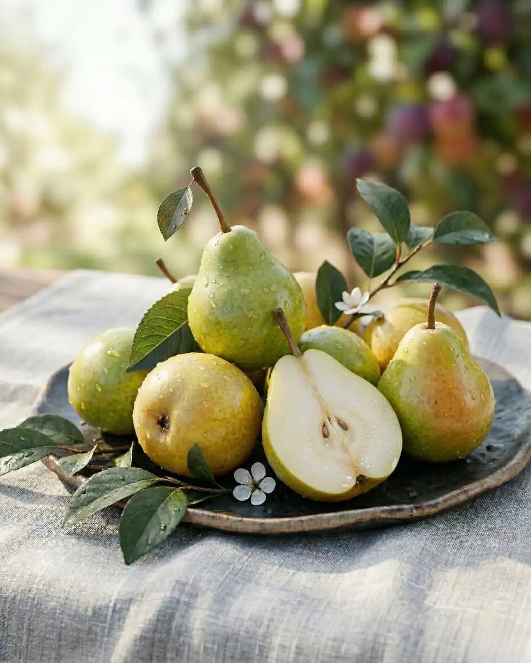 Pears, fresh fresh fruits