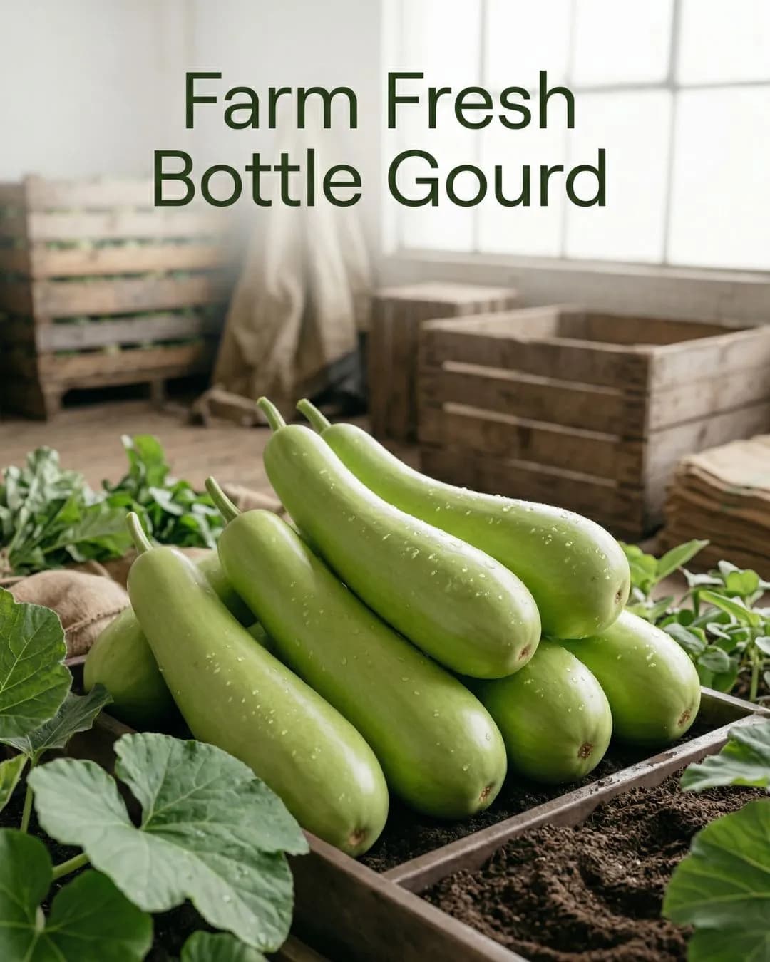 Bottle Gourd (Lauki), fresh fresh vegetables