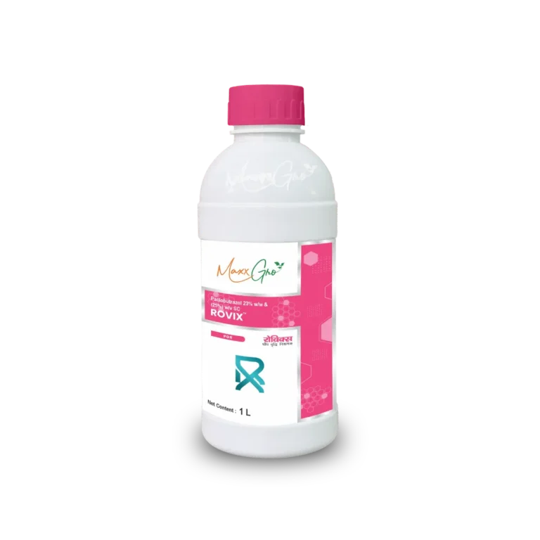 Rovix Paclobutrazol 23% SC plant growth regulator bottle pack by MaxxGro Agrology Limited