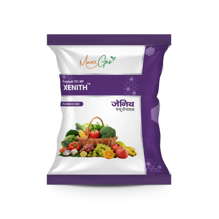 Xenith Propineb 70% WP fungicide pouch pack by MaxxGro Agrology Limited