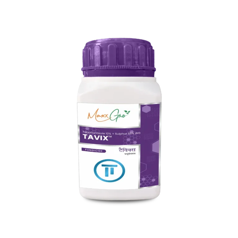 Tavix Tebuconazole 10% + Sulphur 65% WG fungicide jar pack by MaxxGro Agrology Limited