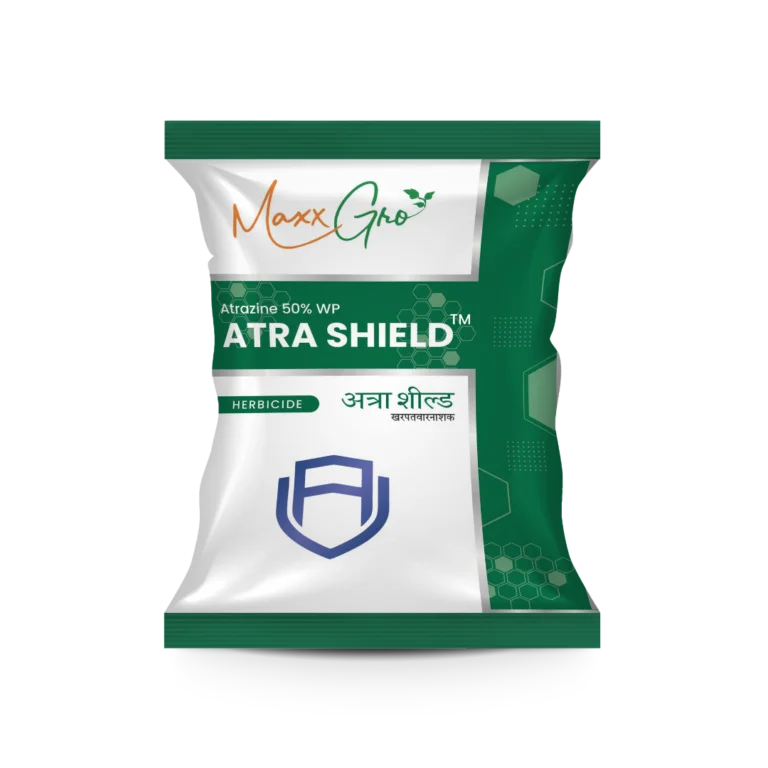 MaxxGro Atra Shield Atrazine 50% WP herbicide pouch packaging