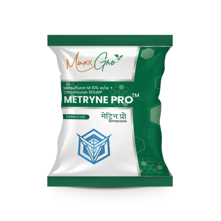 Metryne Pro Metsulfuron Methyl 10% + Chlorimuron 10% WP herbicide pouch pack by MaxxGro Agrology Limited