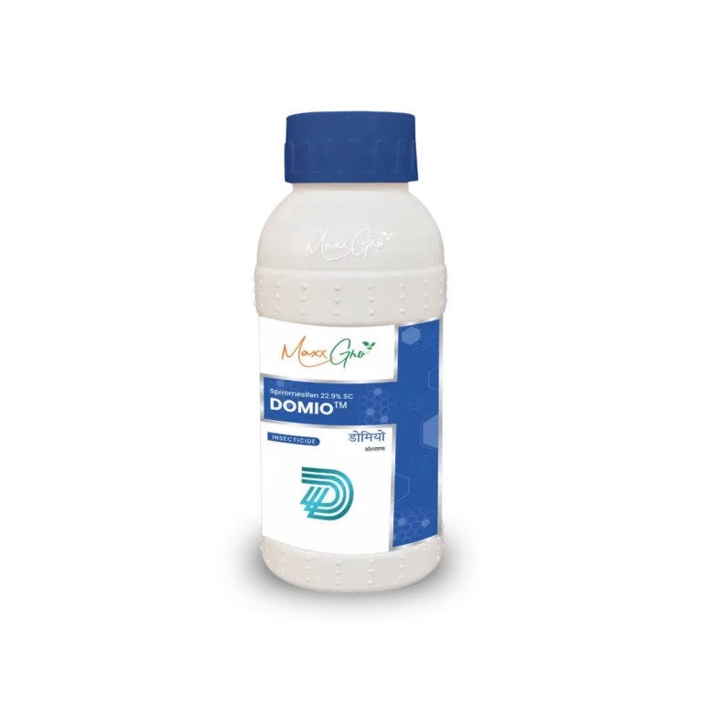 Domio Spiromesifen 22.9% SC insecticide bottle pack by MaxxGro Agrology Limited
