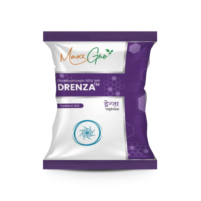 Drenza Dimethomorph 50% WP fungicide pouch pack by MaxxGro Agrology Limited