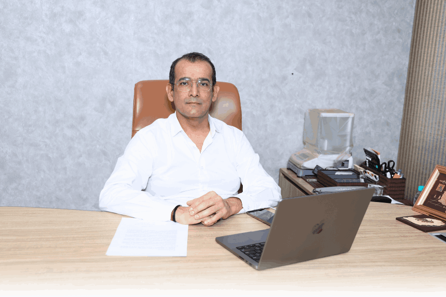 Shashank Gupta, Chairman & Managing Director of MaxxGro Agrology, symbolizing the company's commitment to advancing agriculture with innovative and sustainable agrochemical solutions.
