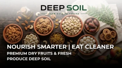 Premium preservative-free assortment to buy dry fruits online India 2026 from Deep Soil.