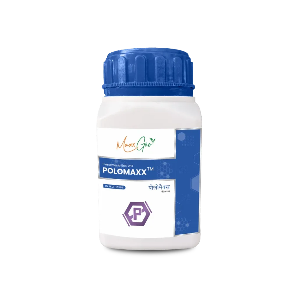 Polomaxx Pymetrozine 50% WG insecticide jar pack by MaxxGro Agrology Limited